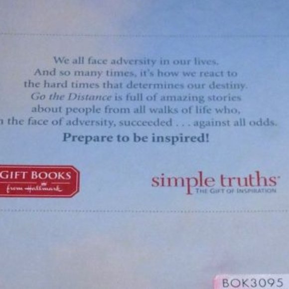 3 for $10 book sale! Inspirational - Go The Distance - Picture 4 of 13